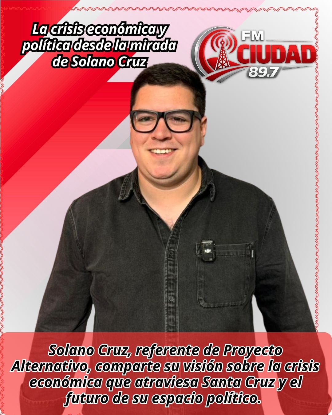 La crisis económica y política desde la mirada de Solano Cruz