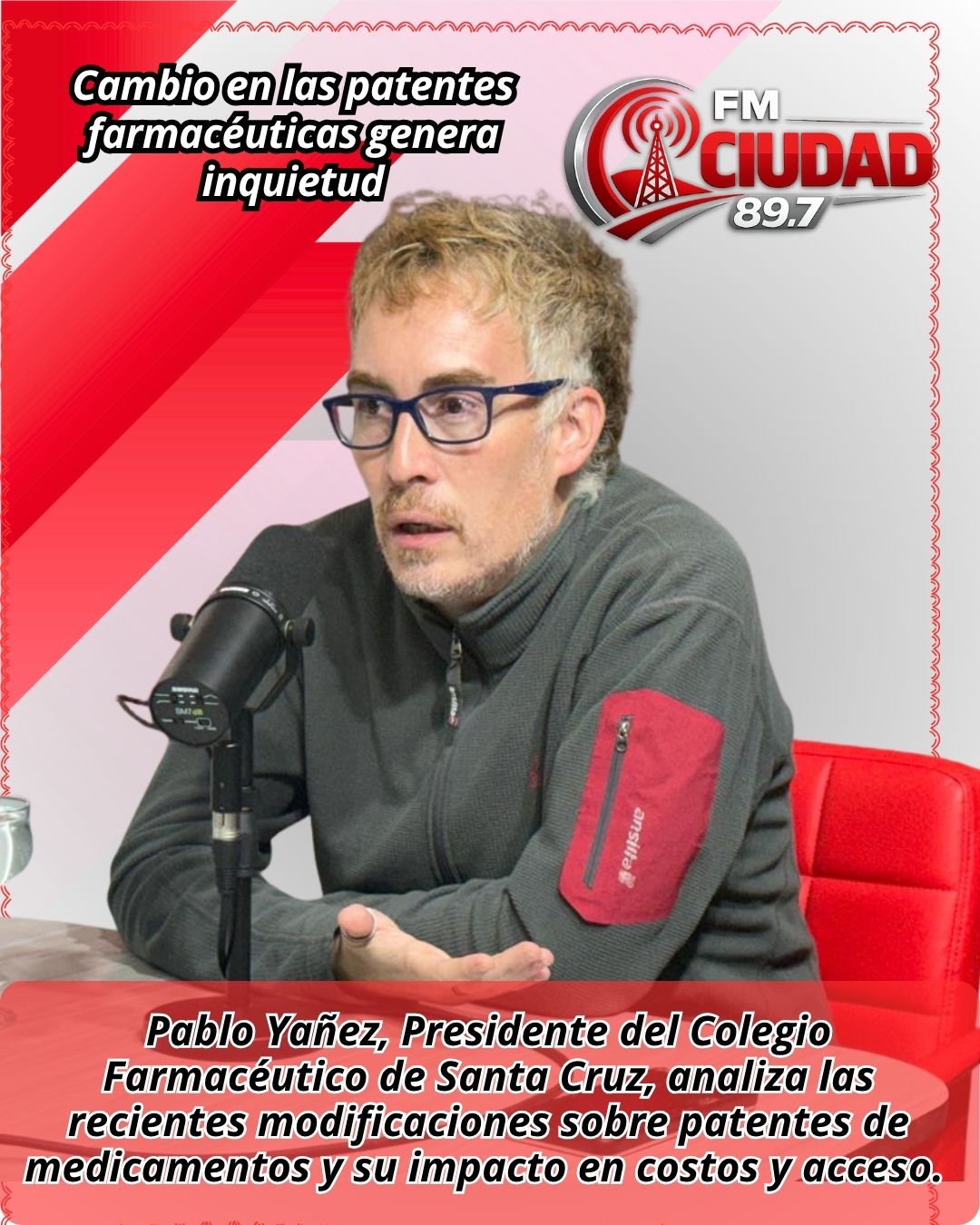 Cambios en patentes farmacéuticas: Pablo Yañez opina