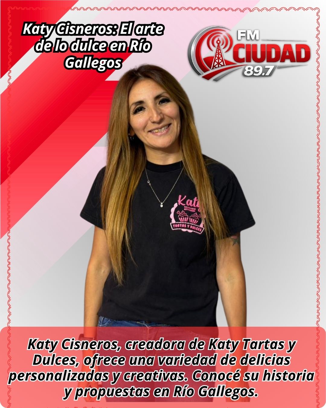 Katy Cisneros: El arte de lo dulce en Río Gallegos