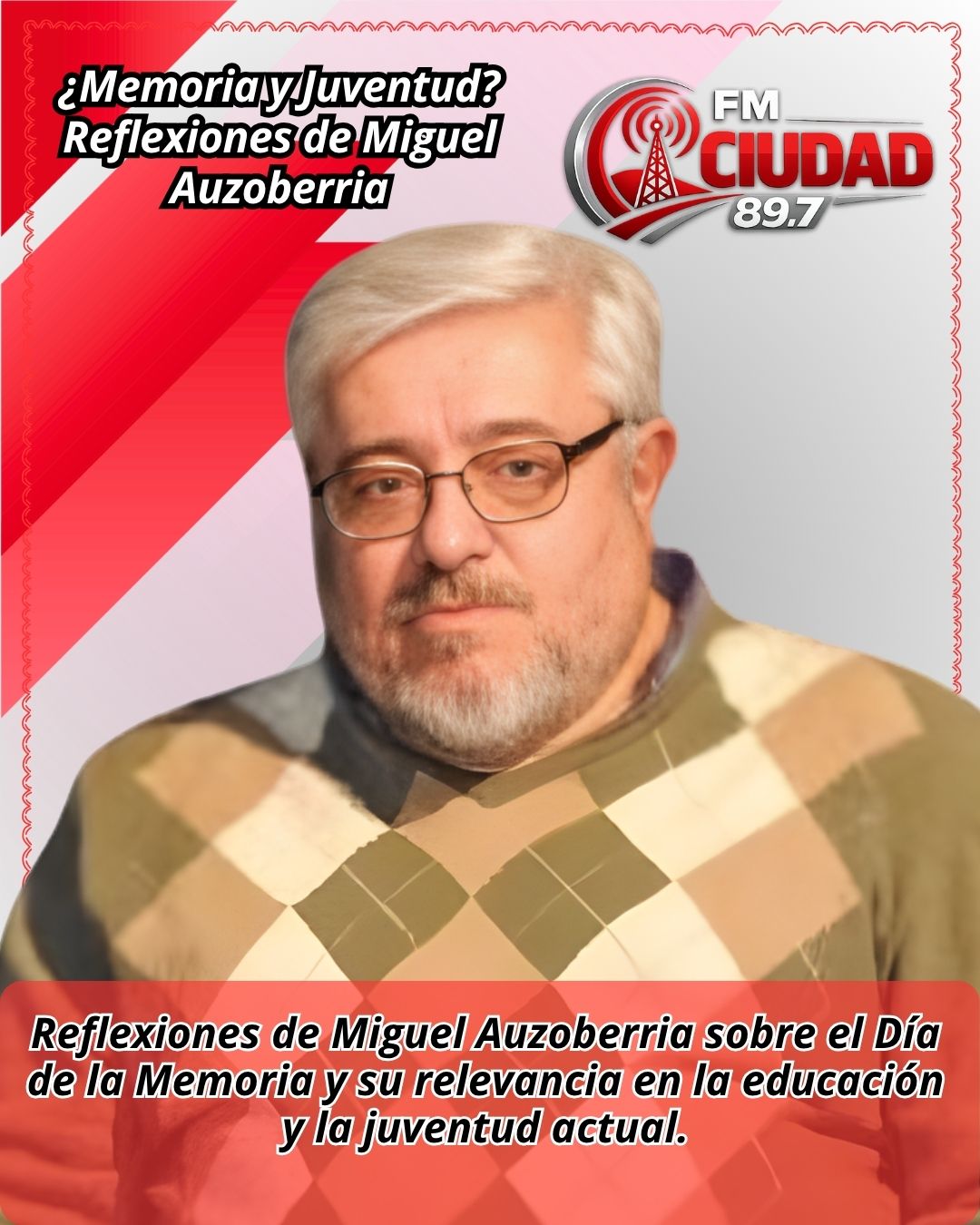 ¿Memoria y Juventud? Reflexiones de Miguel Auzoberria