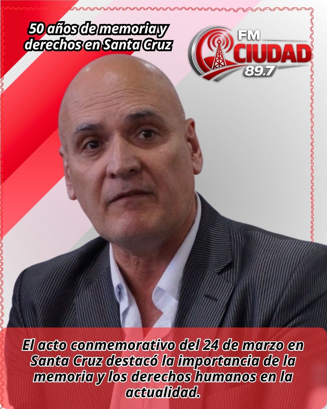 50 años de memoria y derechos en Santa Cruz