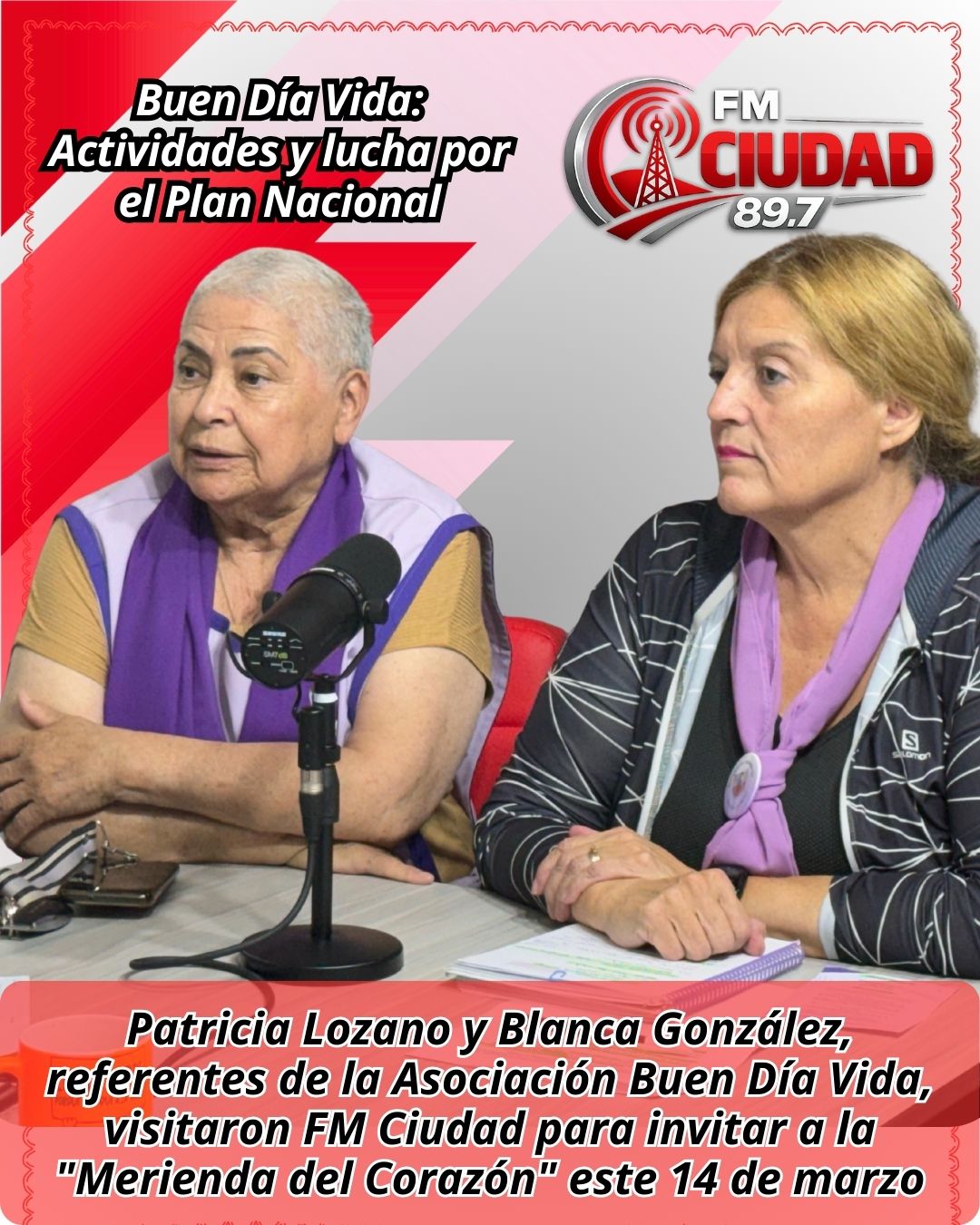 Buen Día Vida: Actividades y lucha por el Plan Nacional