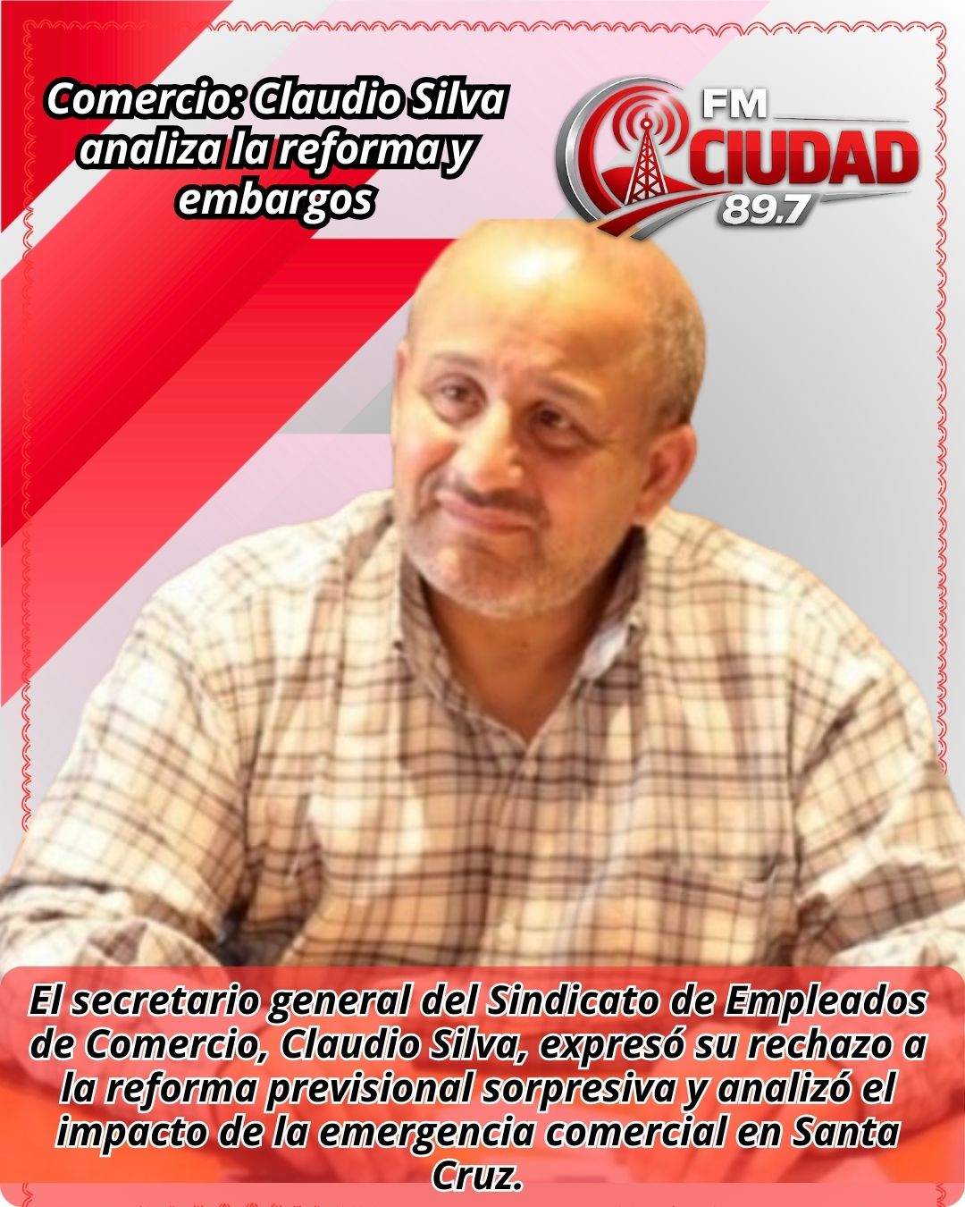 Comercio: Claudio Silva analiza la reforma y embargos