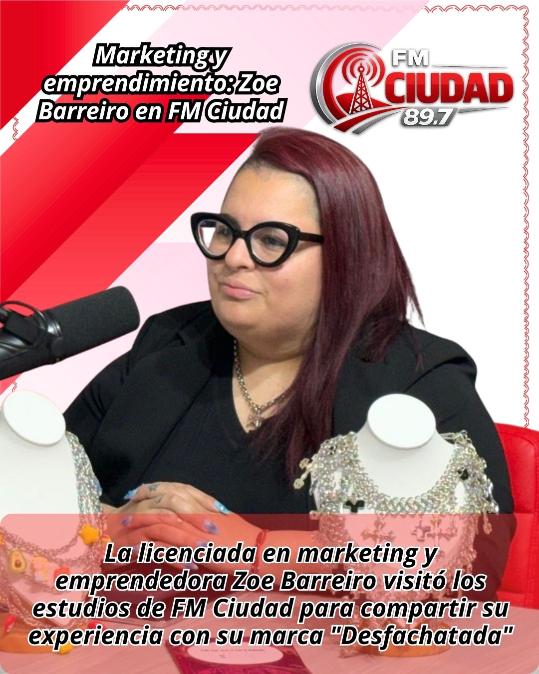 Marketing y emprendimiento: Zoe Barreiro en FM Ciudad