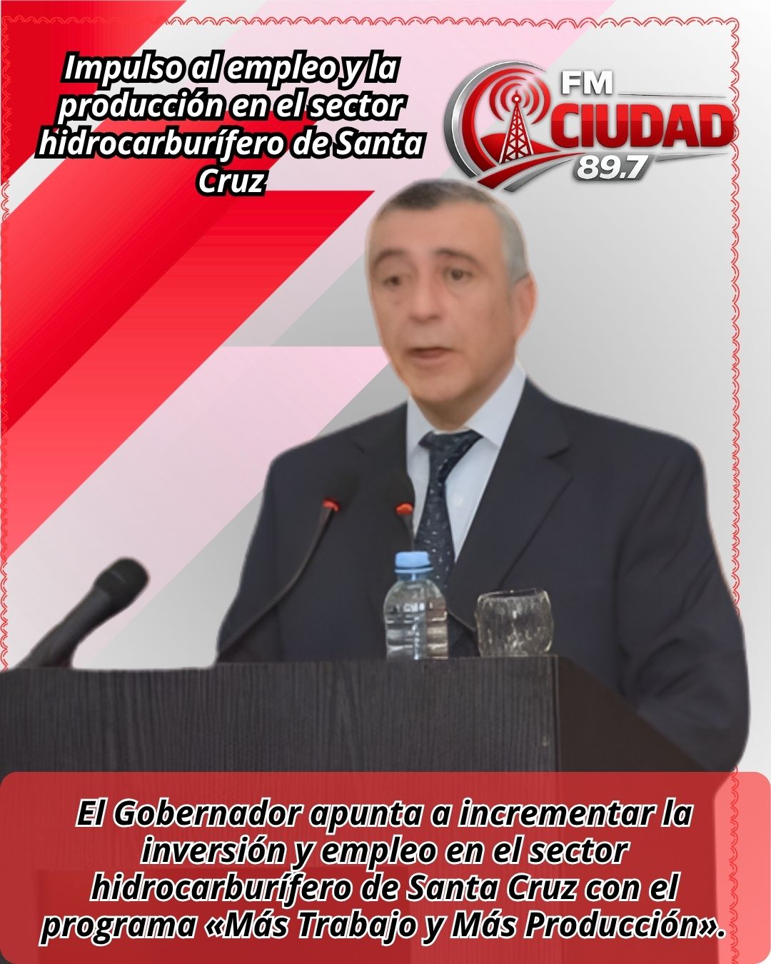 Nuevo programa de trabajo en el sector hidrocarburífero de Santa Cruz
