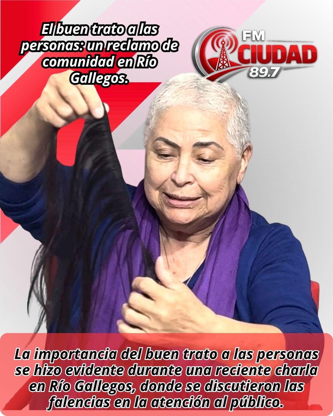 El buen trato a las personas: un reclamo de comunidad en Río Gallegos.