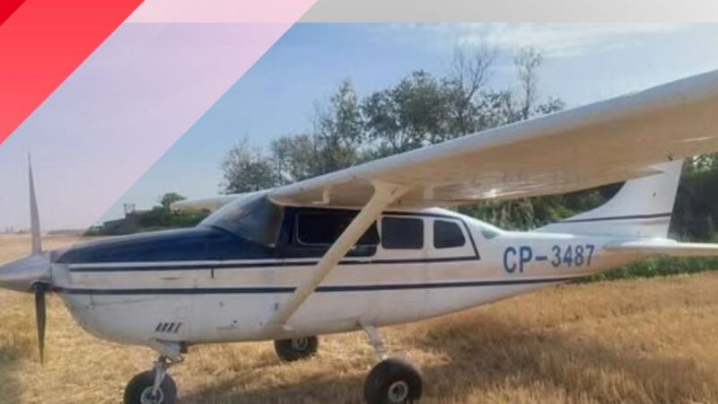 El Gobierno de Santa Cruz financiará el traslado de un avión para la Escuela Industrial N°6.