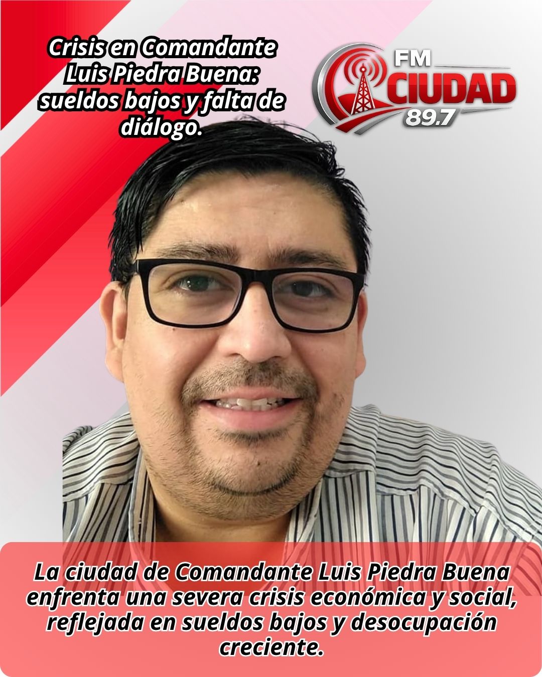 Crisis en Comandante Luis Piedra Buena: sueldos bajos y falta de diálogo.