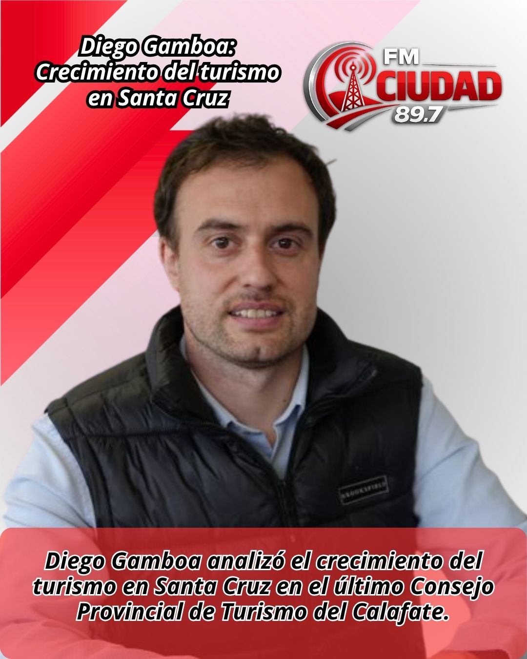 Diego Gamboa: Crecimiento del turismo en Santa Cruz