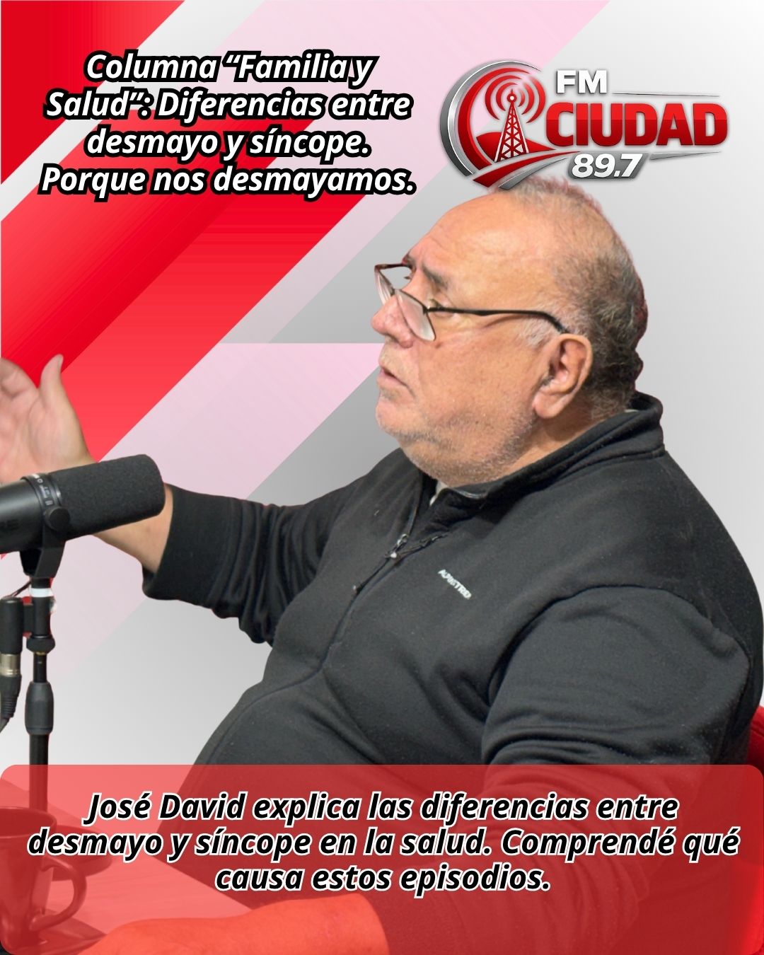 Columna “Familia y Salud”: Diferencias entre desmayo y síncope. Porque nos desmayamos.