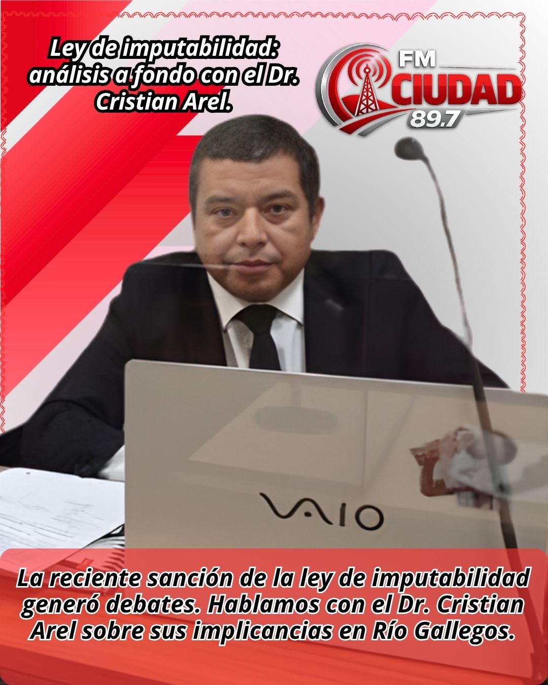 Ley de imputabilidad: análisis a fondo con el Dr. Cristian Arel.