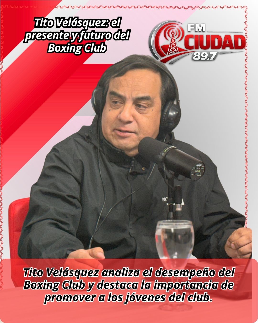 Tito Velásquez: el presente y futuro del Boxing Club