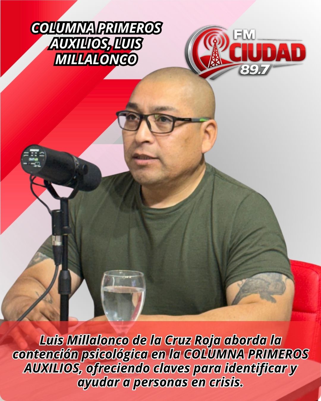 COLUMNA PRIMEROS AUXILIOS, LUIS MILLALONCO