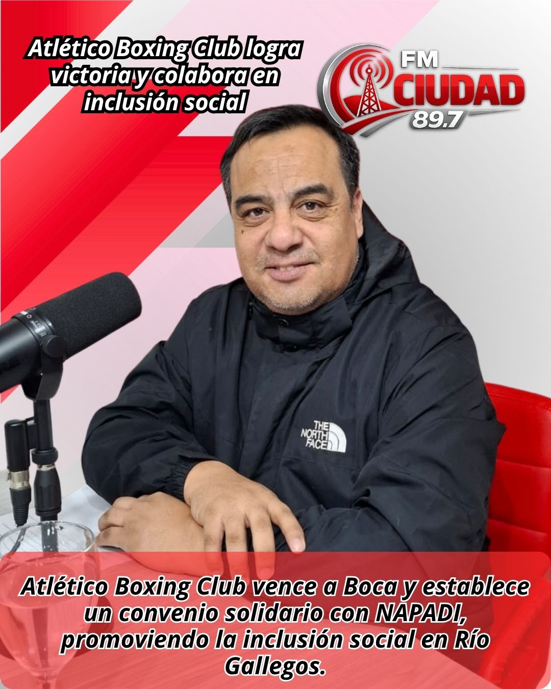 Atlético Boxing Club logra victoria y colabora en inclusión social