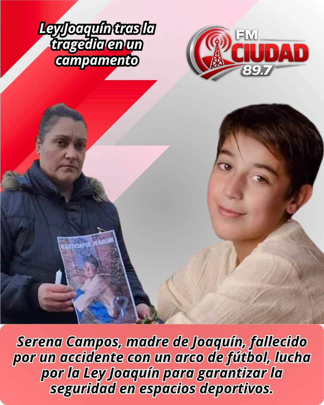 Ley Joaquín tras la tragedia en un campamento