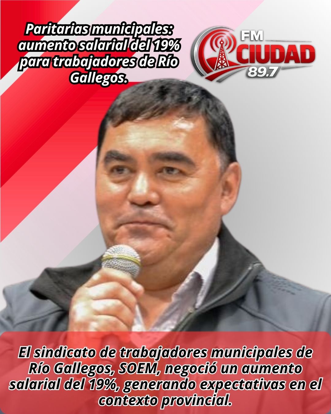 Paritarias municipales: aumento salarial del 19% para trabajadores de Río Gallegos.