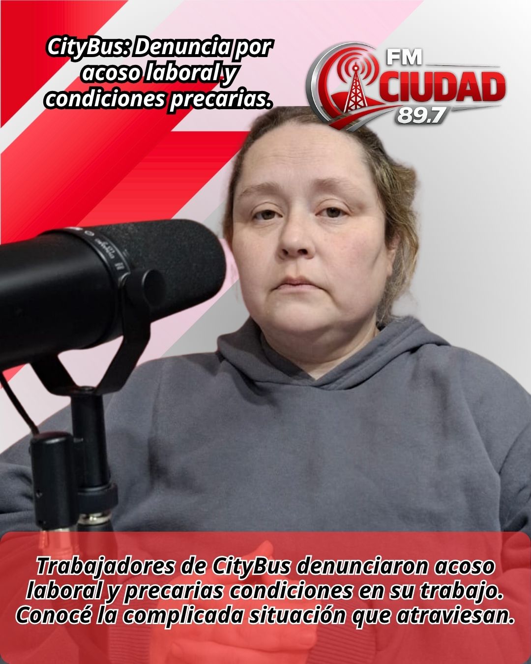 CityBus: Denuncia por acoso laboral y condiciones precarias.