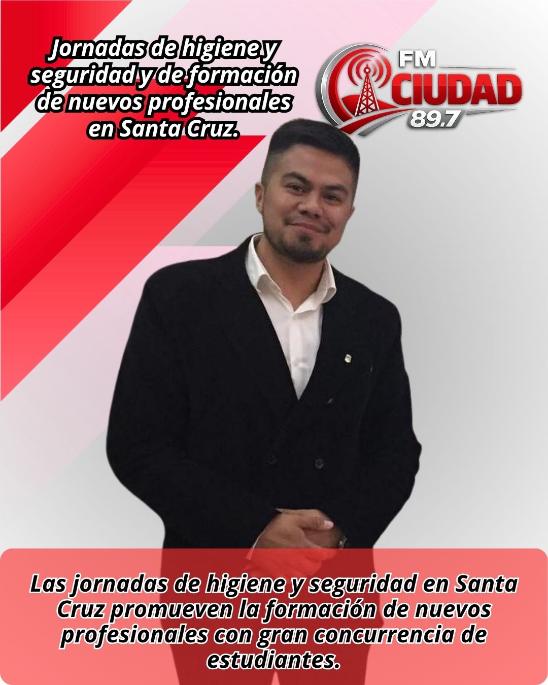 Jornadas de higiene y seguridad y de formación de nuevos profesionales en Santa Cruz.