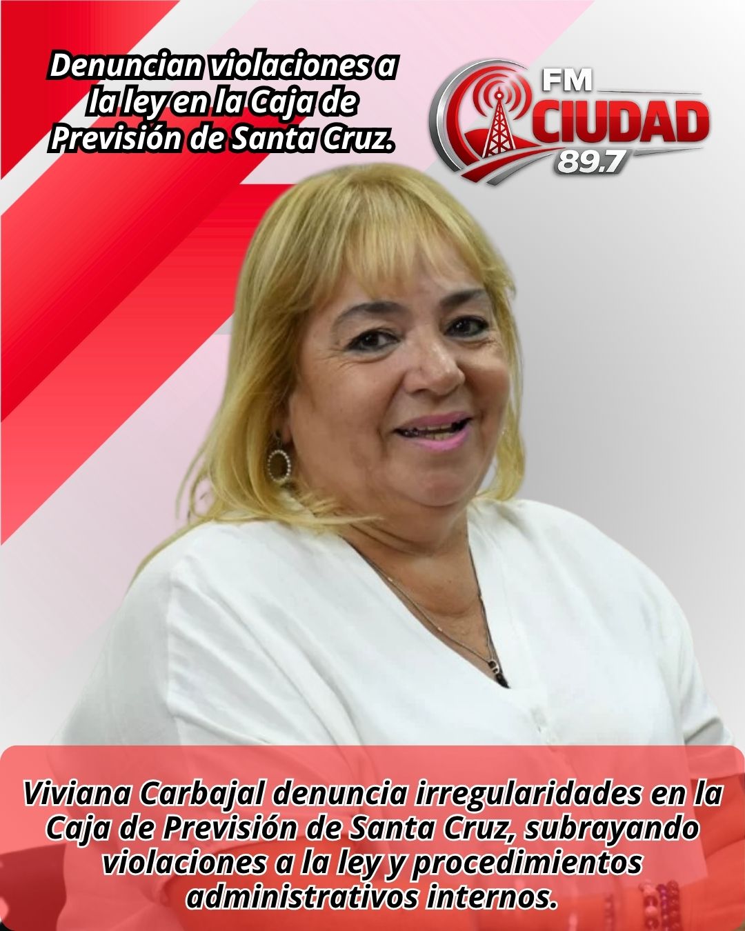 Denuncian violaciones a la ley en la Caja de Previsión de Santa Cruz.