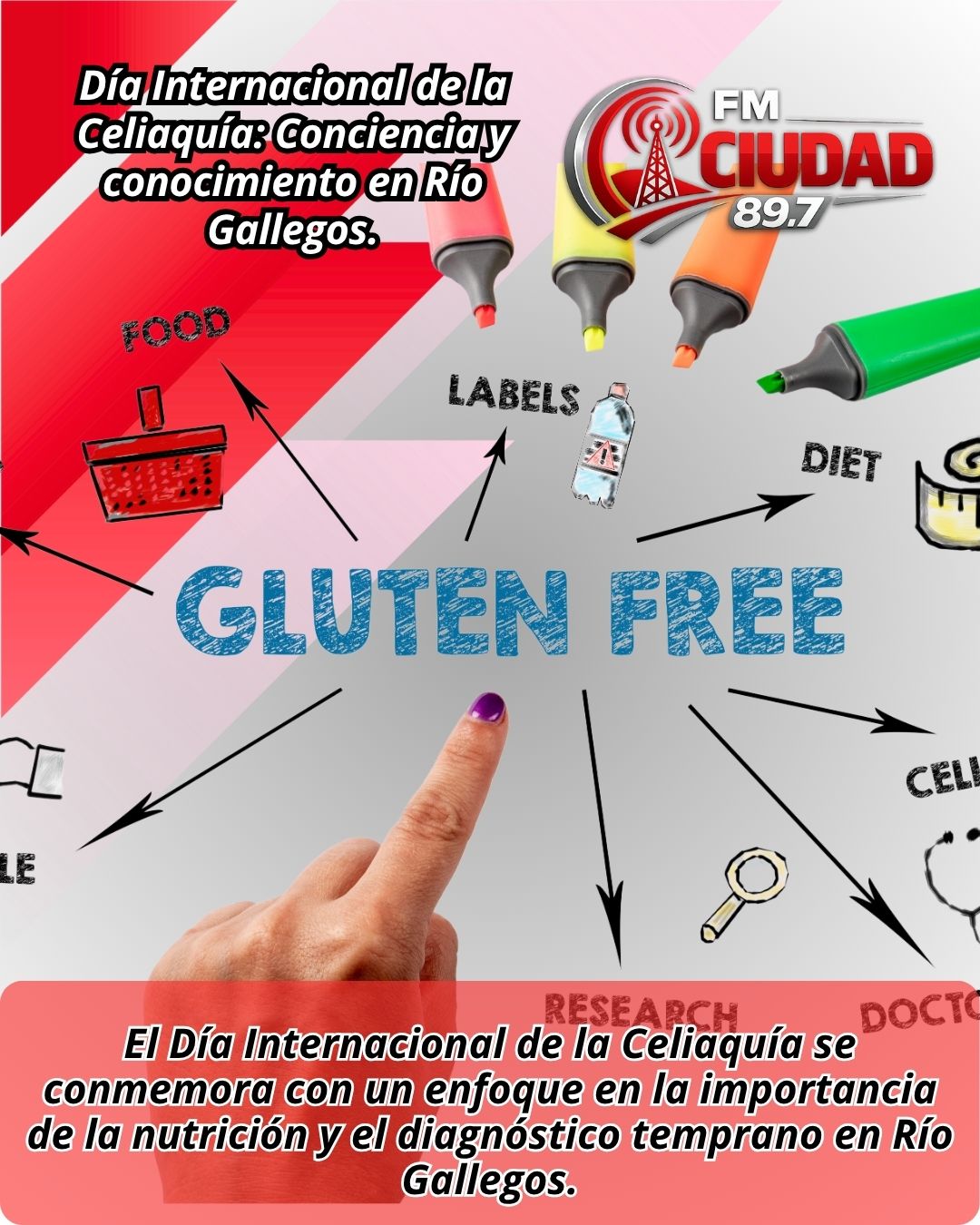 Día Internacional de la Celiaquía: Conciencia y conocimiento en Río Gallegos.