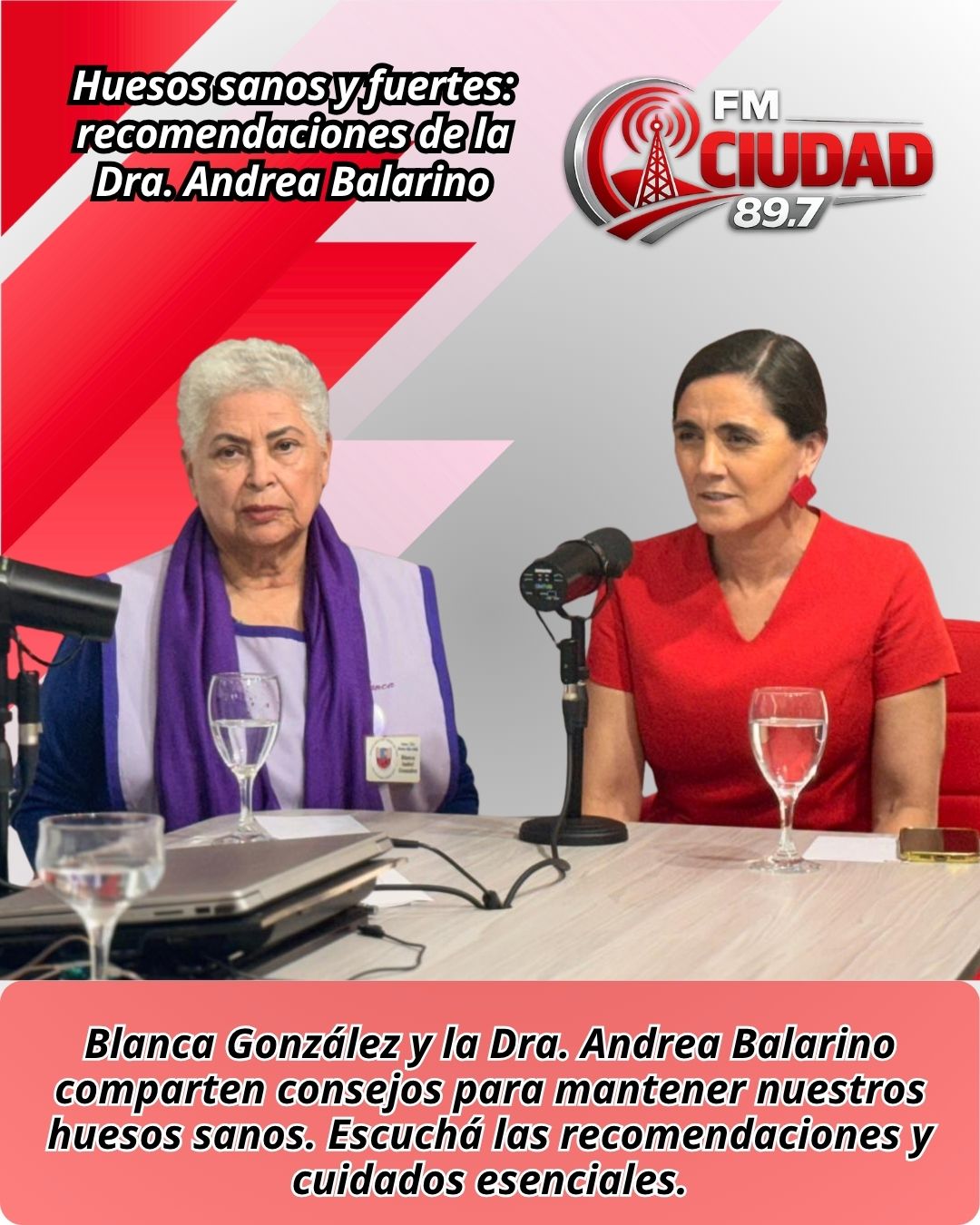 Huesos sanos y fuertes: recomendaciones de la Dra. Andrea Balarino