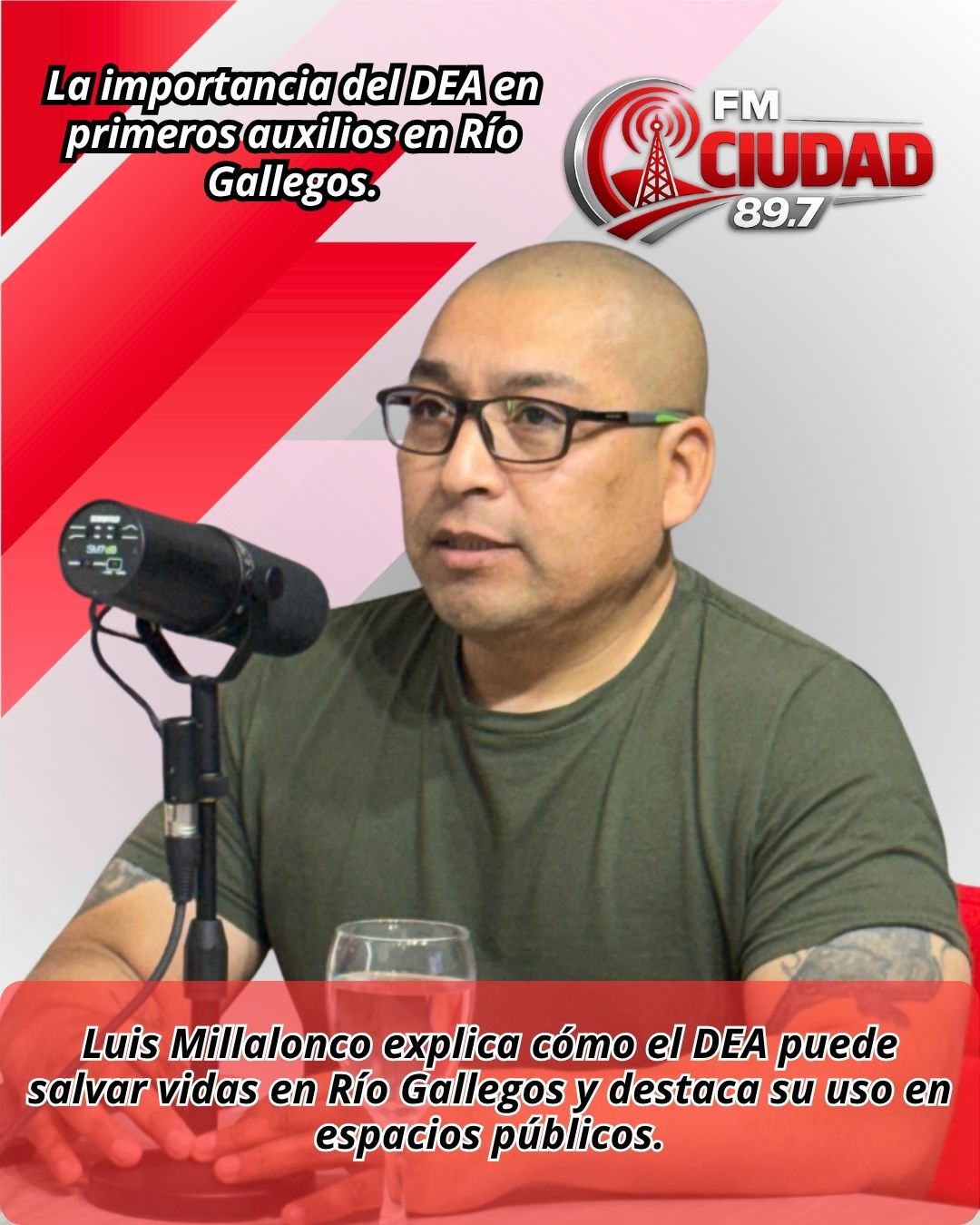 La importancia del DEA en primeros auxilios en Río Gallegos.