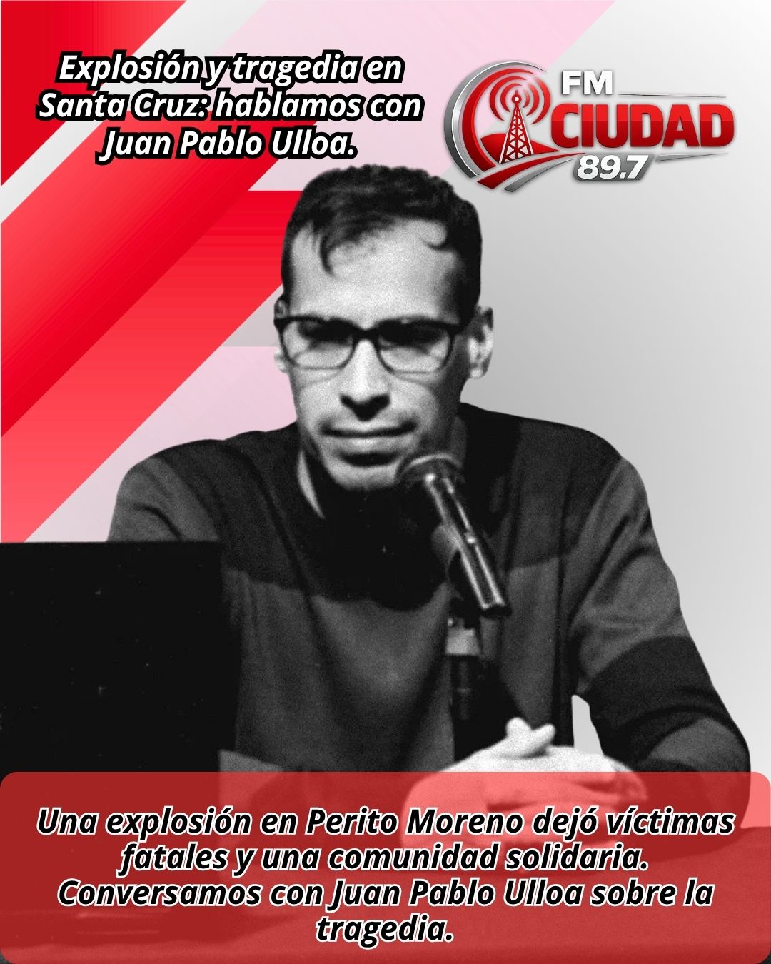 Explosión y tragedia en Santa Cruz: hablamos con Juan Pablo Ulloa.