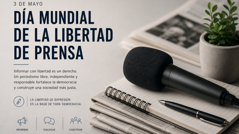 Día de la Libertad de Prensa: el compromiso de informar en tiempos desafiantes