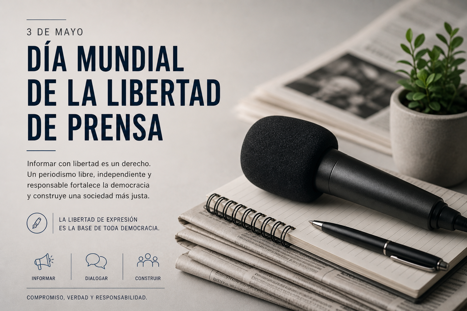 Día de la Libertad de Prensa: el compromiso de informar en tiempos desafiantes