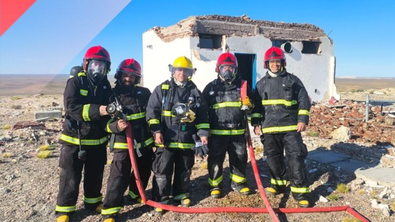 Sergio Triviño: 10 años de dedicación como bombero voluntario.