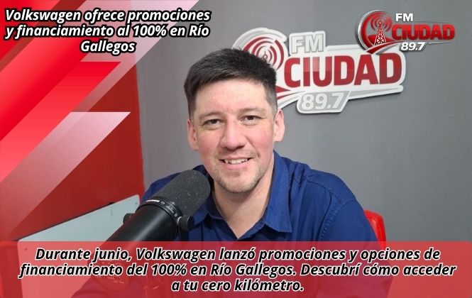 Volkswagen ofrece promociones y financiamiento al 100% en Río Gallegos