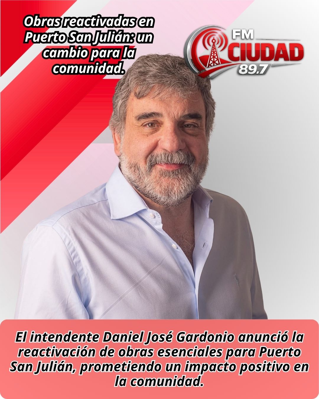 Obras reactivadas en Puerto San Julián: un cambio para la comunidad.