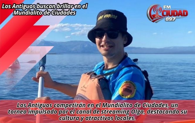 Los Antiguos buscan brillar en el Mundialito de Ciudades