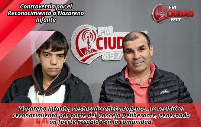 Controversia por el Reconocimiento a Nazareno Infante