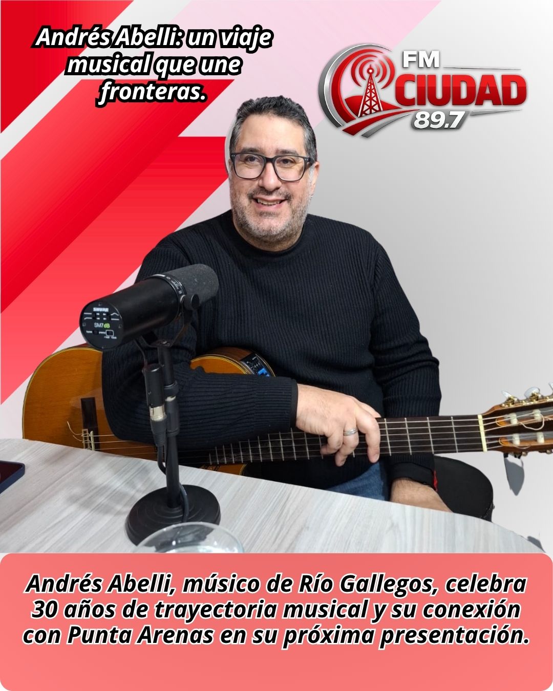 Andrés Abelli: un viaje musical que une fronteras.