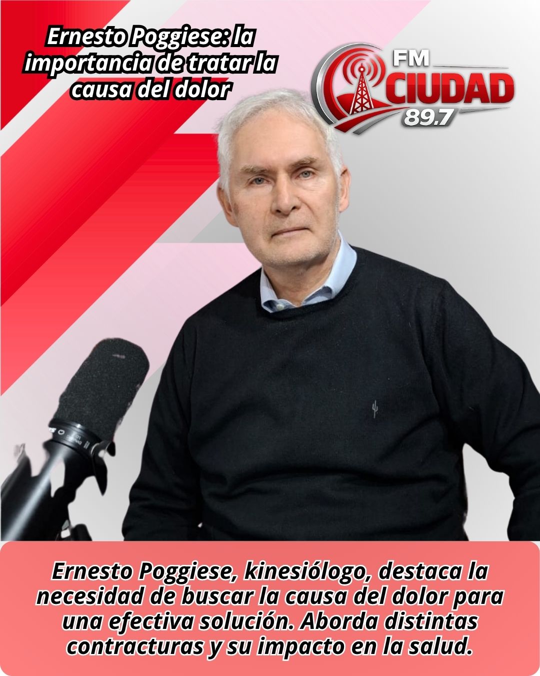 Ernesto Poggiese: la importancia de tratar la causa del dolor