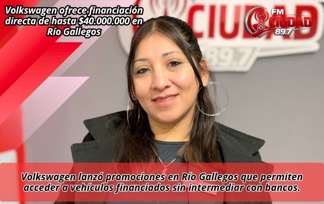 Volkswagen ofrece financiación directa de hasta $40.000.000 en Río Gallegos