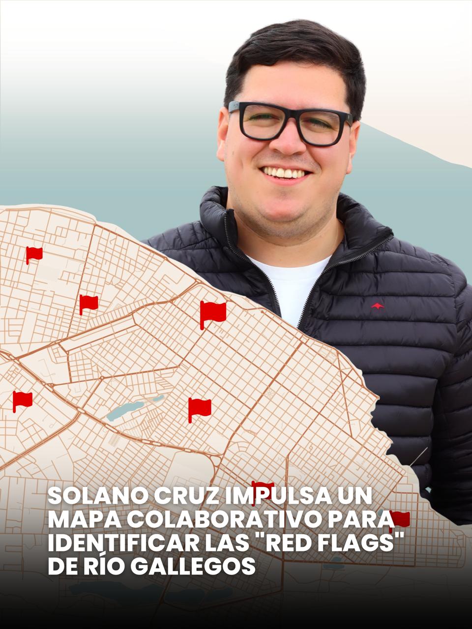 Proyecto Alternativo Solano Cruz: mapa colaborativo de Río Gallegos