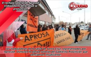 El rechazo salarial de Aprosad: trabajadores de la salud se pronuncian