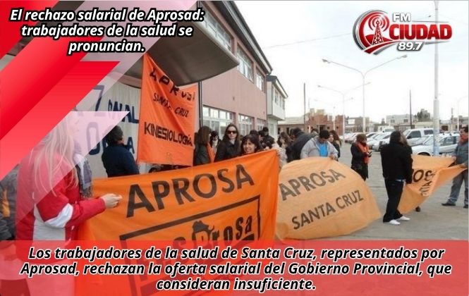 El rechazo salarial de Aprosa: trabajadores de la salud se pronuncian.