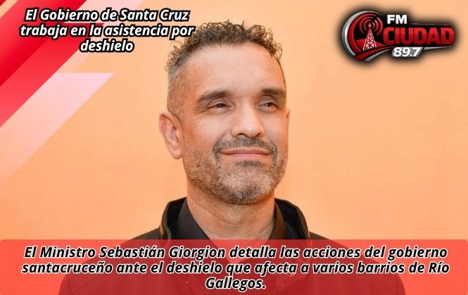 El Gobierno de Santa Cruz trabaja en la asistencia por deshielo
