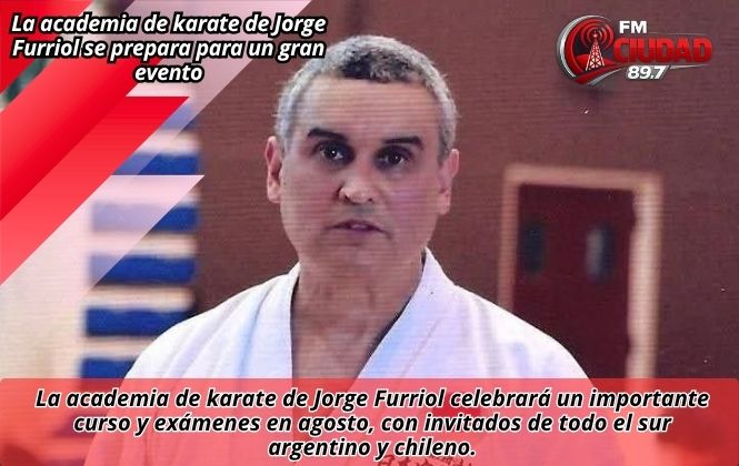 La academia de karate de Jorge Furriol se prepara para un gran evento