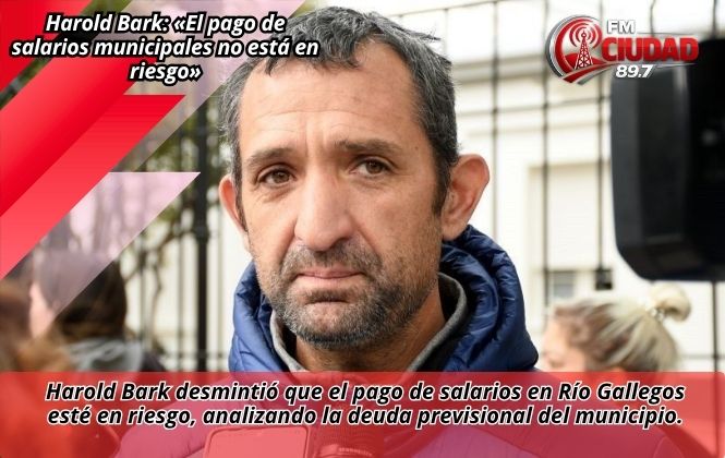 Harold Bark: «El pago de salarios municipales no está en riesgo»