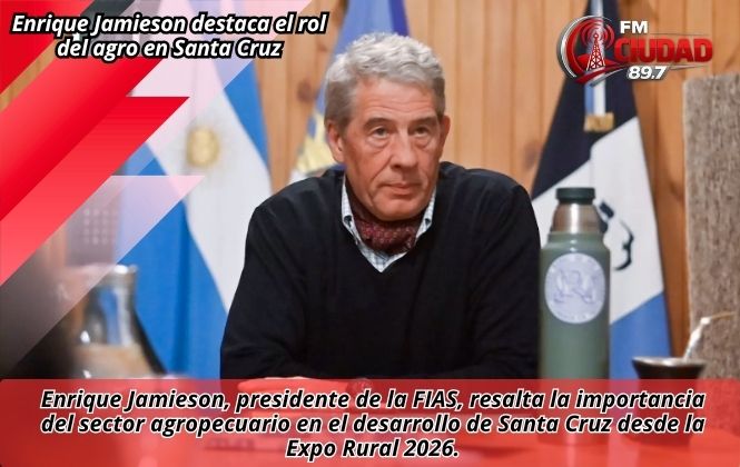 Enrique Jamieson destaca el rol del agro en Santa Cruz