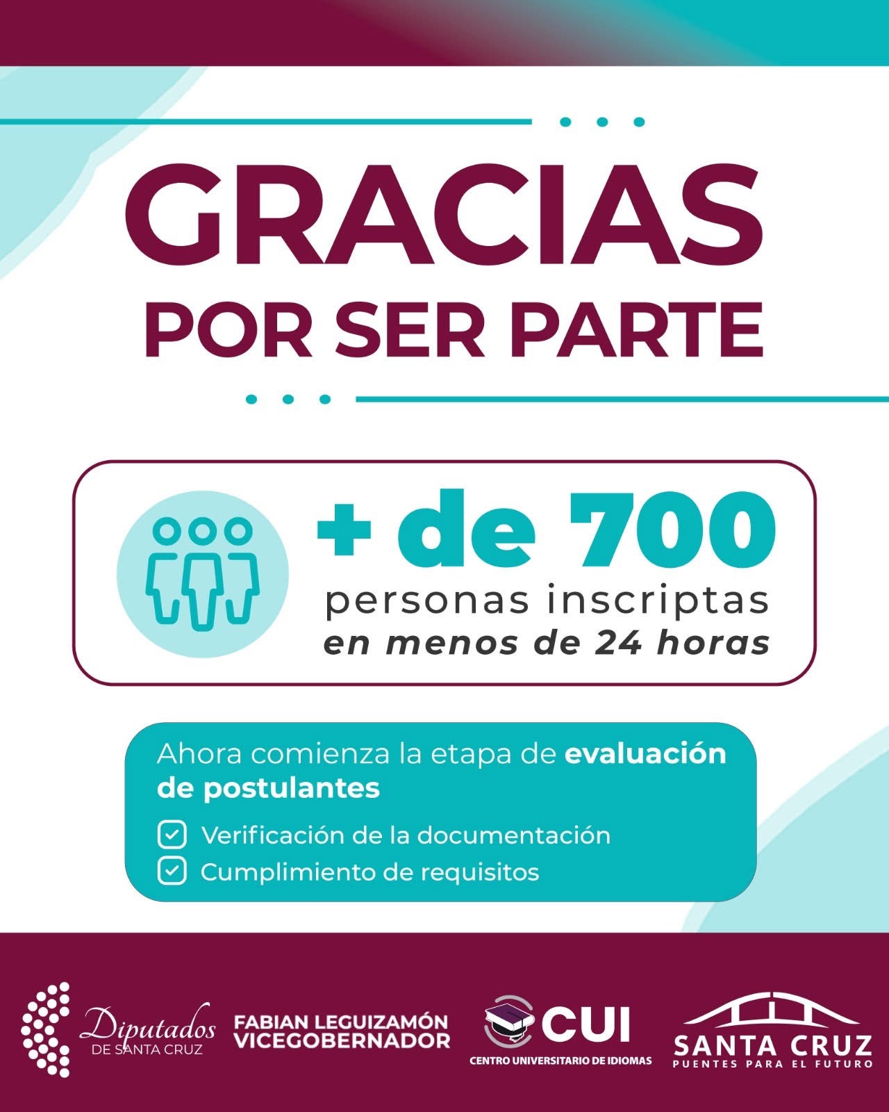 La respuesta de los santacruceños superó las expectativas.