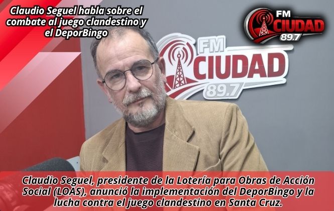 Claudio Seguel habla sobre el combate al juego clandestino y el DeporBingo