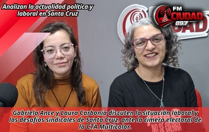 Analizan la actualidad política y laboral en Santa Cruz