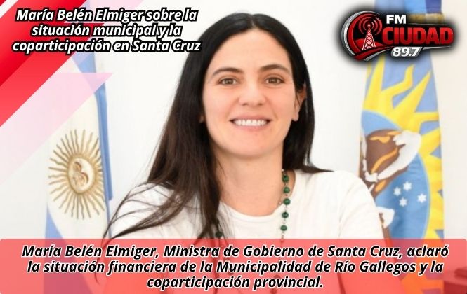 María Belén Elmiger sobre la situación municipal y la coparticipación en Santa Cruz