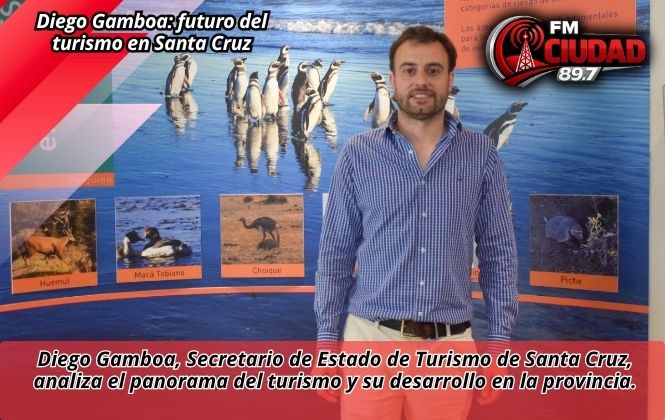 Diego Gamboa: futuro del turismo en Santa Cruz