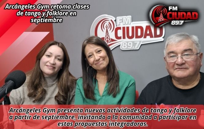 Arcángeles Gym retoma clases de tango y folklore en septiembre